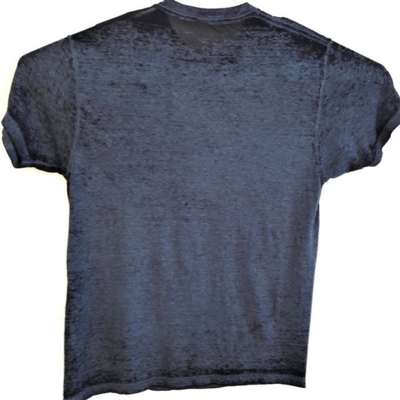 Pink Floyd Tee T Shirt Burnout Graphic Blue Dark Side of The Moon L - Picture 2 of 3